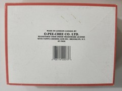 1987 Opeechee Nhl Yearbook 48ct Sticker Box Still With Original Seal Tape On It