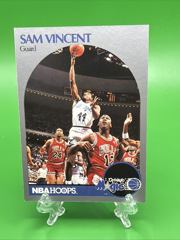 Sam Vincent 1990 NBA Hoops #223 MJ Jersey
