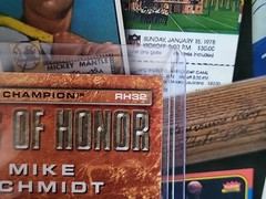 2009 Topps Baseball Ring of Honor Mike Schmidt #RH32 Phillies 1980 Champs Insert