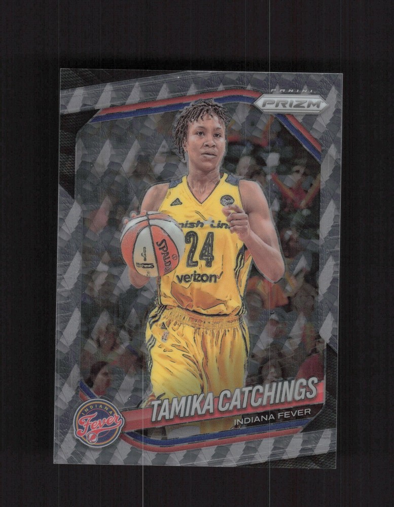 2025 Panini Prizm WNBA #60 Tamika Catchings Swirl Prizms SP