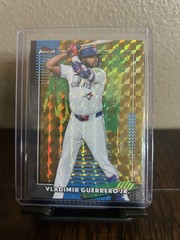 Vladimir Guerrero Jr 2026 Topps Finest Gold Geometric Refractor /50 #100 Jays