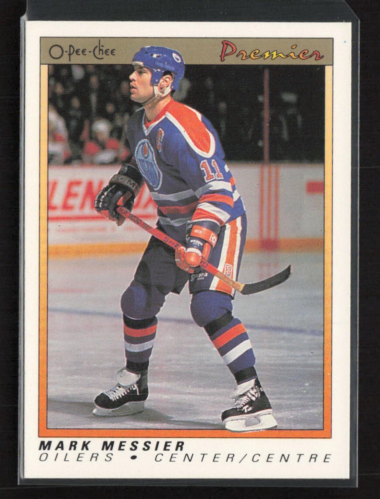 1990-91 O-Pee-Chee Premier #71 Mark Messier Edmonton Oilers NM