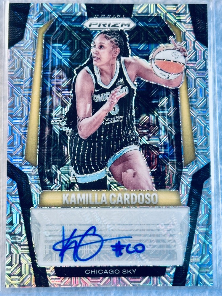 2025 WNBA Panini Signature MOJO Prizm AUTOGRAPH SSP /25 KAMILLA CARDOSO 🔥 SG-KC