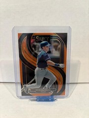 2025 Panini Select – Premier Level Michael Young #136 Orange Flash Prizm 29/49