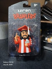 THE GENIUS LANNY POFFO MICRO BRAWLER FROM THE PRO WRESTLING CRATE NEW