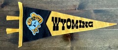 Wyoming Cowboys NCAA Wool Pennant