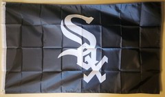 Chicago White Sox MLB Baseball Flag Double Side Print 3×5 Ft W/ Grommets