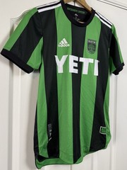 Adidas Austin FC 2021-22 Inaugural Season Jersey Womens Large Yeti MLS EUC