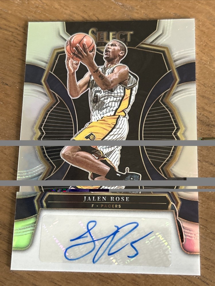 2022-23 Panini Select – Signatures Jalen Rose #S-JRS /249 (AU)