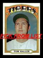 1972 Topps 3-199 EX/EX+ Pick From List All PICTURED