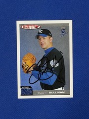 2004 Topps Total Scott Sullivan #604 Signed Auto Autograph L-