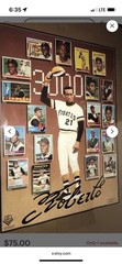 RARE COMPLETE SET -1990 GIANT EAGLE PITTSBURGH PIRATES ROBERTO CLEMENTE STICKERS