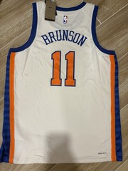 Jalen Brunson NY Knicks 2025-26 City Edition Swingman Jersey – Large