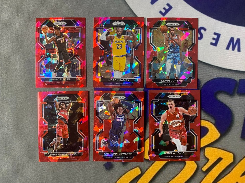2021-22 Panini NBA PRIZM Red Ice COMPLETE & BUILD Your Set – Vets