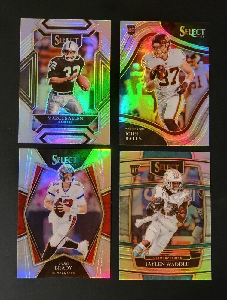 2021 Select Football SILVER PRIZMS with Rookies You Pick the Card
