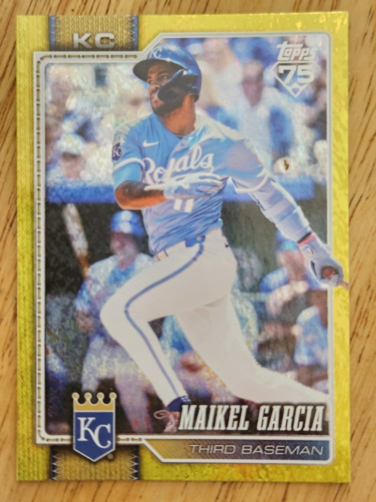 MAIKEL GARCIA 2026 Topps Series 2 #527 Yellow Foil #/399