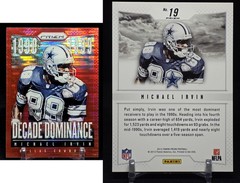 Michael Irvin 2013 Panini Prizm Decade Dominance Red Pulsar Prizm #19 Cowboys