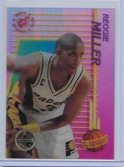 1994-95 Stadium Club Clearcut insert Members Only acetate REGGIE MILLER PACERS