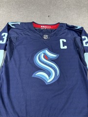 NWT Adidas Seattle Kraken Authentic NHL Home Hockey Jersey Size 54 Navy Blue