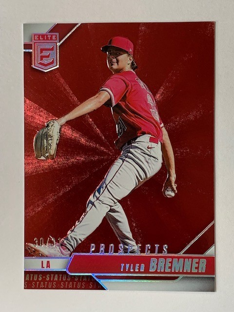 Tyler Bremner; SSP; 30/31; Prospect Red Status; 2026 Panini Donruss Elite; #161