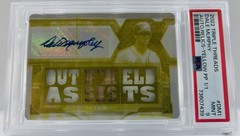 2022 Topps Triple Threads Dale Murphy PSA 9 Auto Relic Yellow PP 1/1 TTAR-DM1