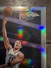 2025-26 Topps Chrome Update – Carter Bryant Refractor Rookie (RC) #164 Spurs