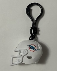 NEW 2026 Miami Dolphins NFL Helmet Bag Clip Key Chain McFarlane Toys Series 1