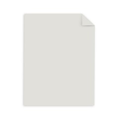 Wausau Exact Index Cardstock 110 Lb 8.5 X 11 Inch Pastel Gray 250 Sheets 48598