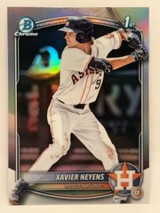 2025 Bowman Draft #BDC-2 Xavier Neyens 1st Prospect Chrome Silver Refractor
