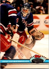 1991-92 Topps Stadium Club John Vanbiesbrouck #323
