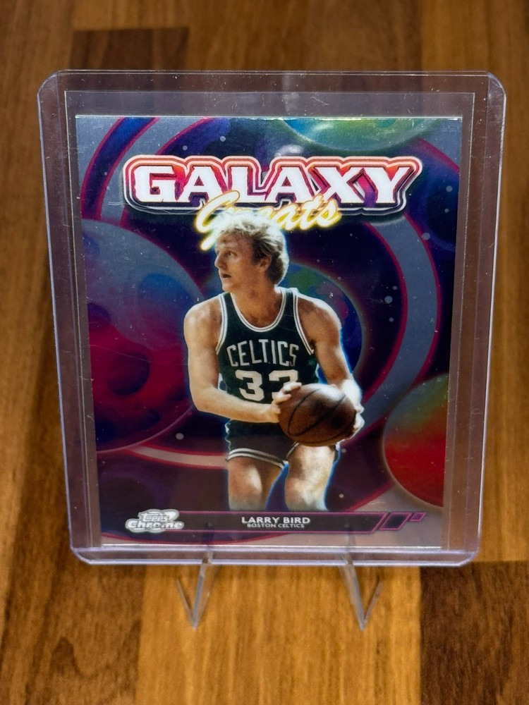 2025-26 Topps Cosmic Chrome – Galaxy Greats Larry Bird #GG-10