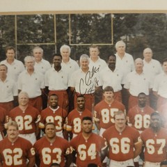 AUTOGRAPHED, ART Monk, & 1, Washington Redskins 1982 Superbowl Photo – Framed