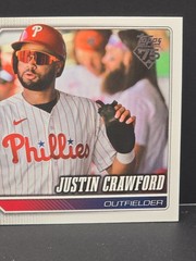 2026 Topps Justin Crawford #700 Complete Set Short Print (RC) Rookie Card