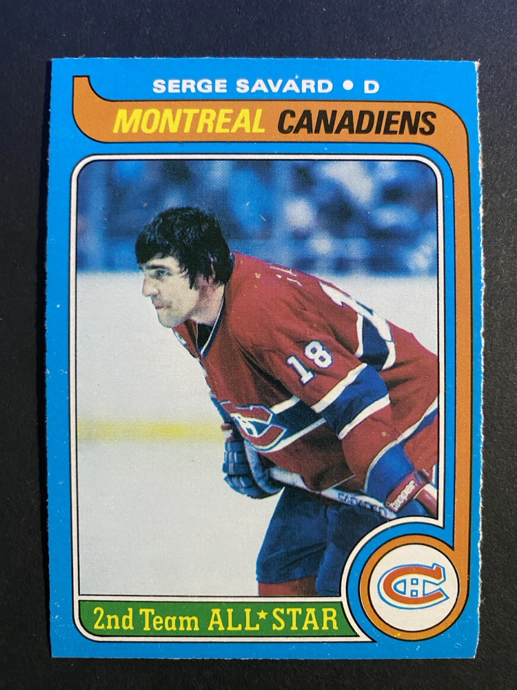 1979-80 O-Pee-Chee Hockey SERGE SAVARD Montreal Canadiens Card #101