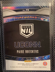 PAIGE BUECKERS #PB 2024-25 Panini NIL FIREWORKS Base Prizm UConn Dallas WINGS