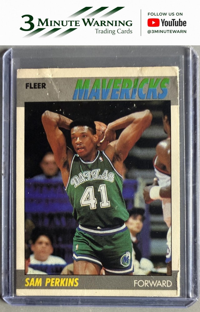 1987-88 Fleer #84 Sam Perkins