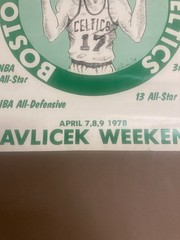 John Havlicek Farewell Poster 1978 Rare Hondo Boston Celtics