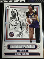 2025 Donruss WNBA Rickea Jackson My House Tunnel Vision Franchise Features Lot