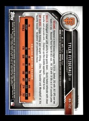 TYLER FITZGERALD ⚾ 2019 Bowman Draft #BD-152 San Francisco Giants