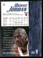 #15 Michael Jordan 1995-96 SkyBox Premium