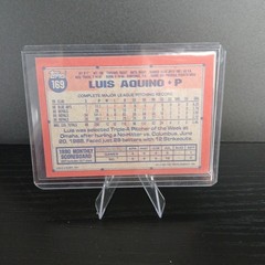 1991 Topps Desert Shield SSP Luis Aquino. 35th Anniversary 🇺🇸 Low Pop