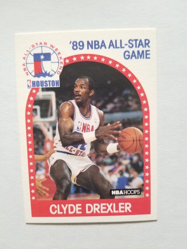1989-90 NBA Hoops All-Star Game Clyde Drexler #69 Portland Trail Blazers
