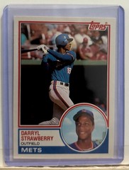 1983 Topps Traded Darryl Strawberry #108T NY Mets Rookie RC