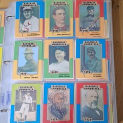 Baseball Immortals 1980/84 MLB Complete Set 189 Cards-Pristine Condition