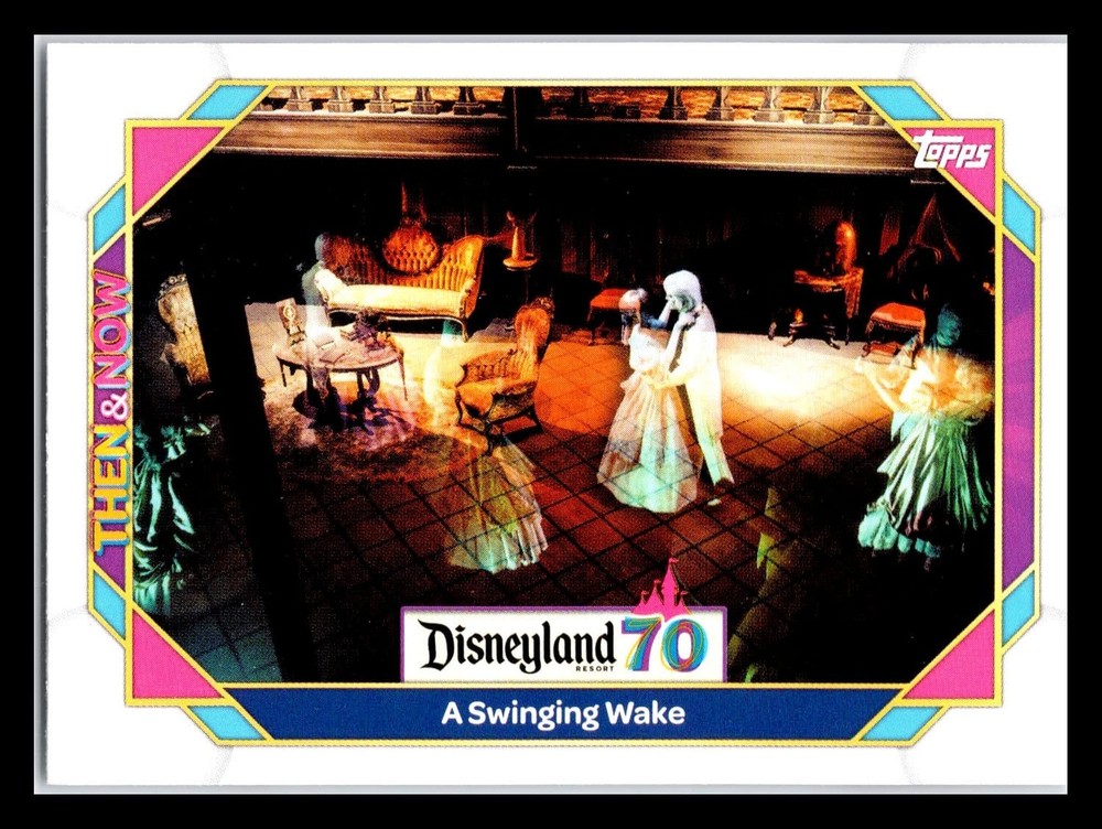2026 Disneyland 70th #80 A Swinging Wake Dinsey Base Trading Card