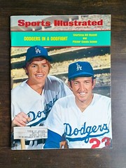Sports Illustrated August 20, 1973 Bill Russell & Claude Osteen L.A. Dodgers 723