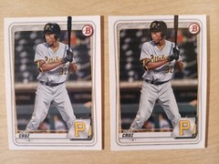 Oneil Cruz 2020 Bowman Draft #BD-65 (RC) LOT OF 2 NRMINT CONDITION SEE PICTURES