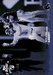 2024 Topps Black & White #89 Wilyer Abreu Blue #/49