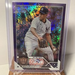 Wandy Peralta Purple Foil /799 2023 Topps Update Card #US270 New York Yankees