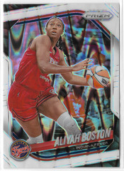 2025 Prizm WNBA White Seismic #75 Aliyah Boston Indiana Fever South Carolina